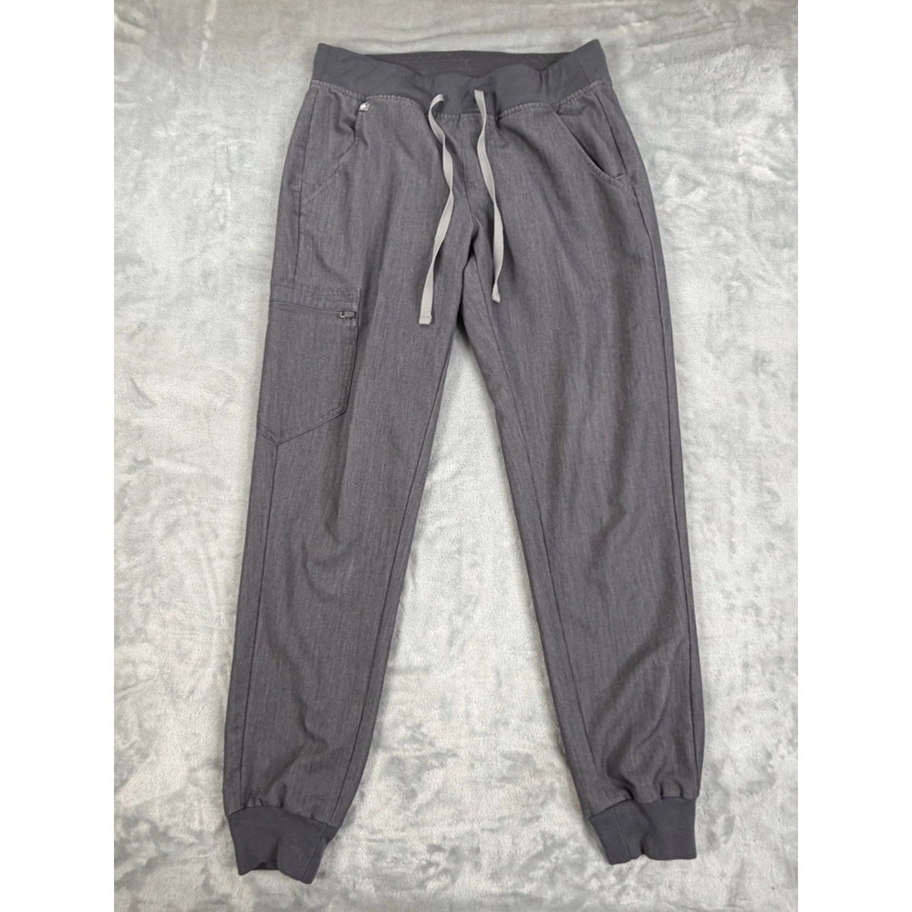 Figs Scrub Set Women's Small Gray Rafaela Top, Zamora Joggers Scrubs - Picture 5 of 7